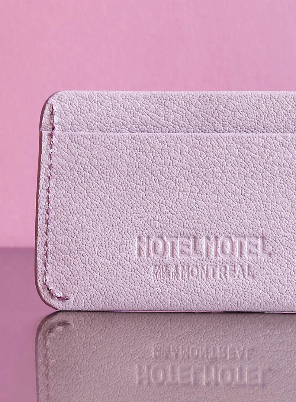 Opus leather card case