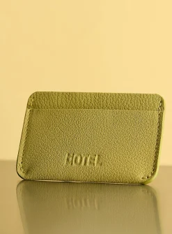 Opus leather card case