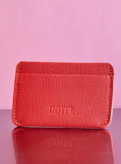 Opus leather card case