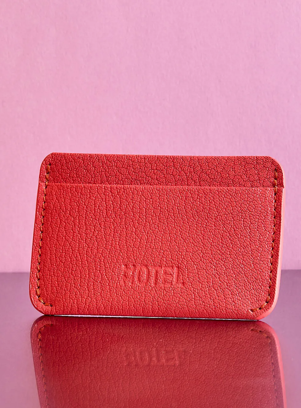 Opus leather card case
