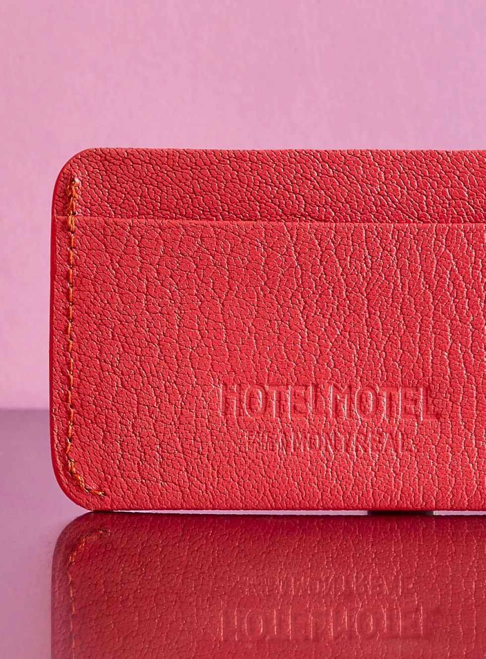 Opus leather card case