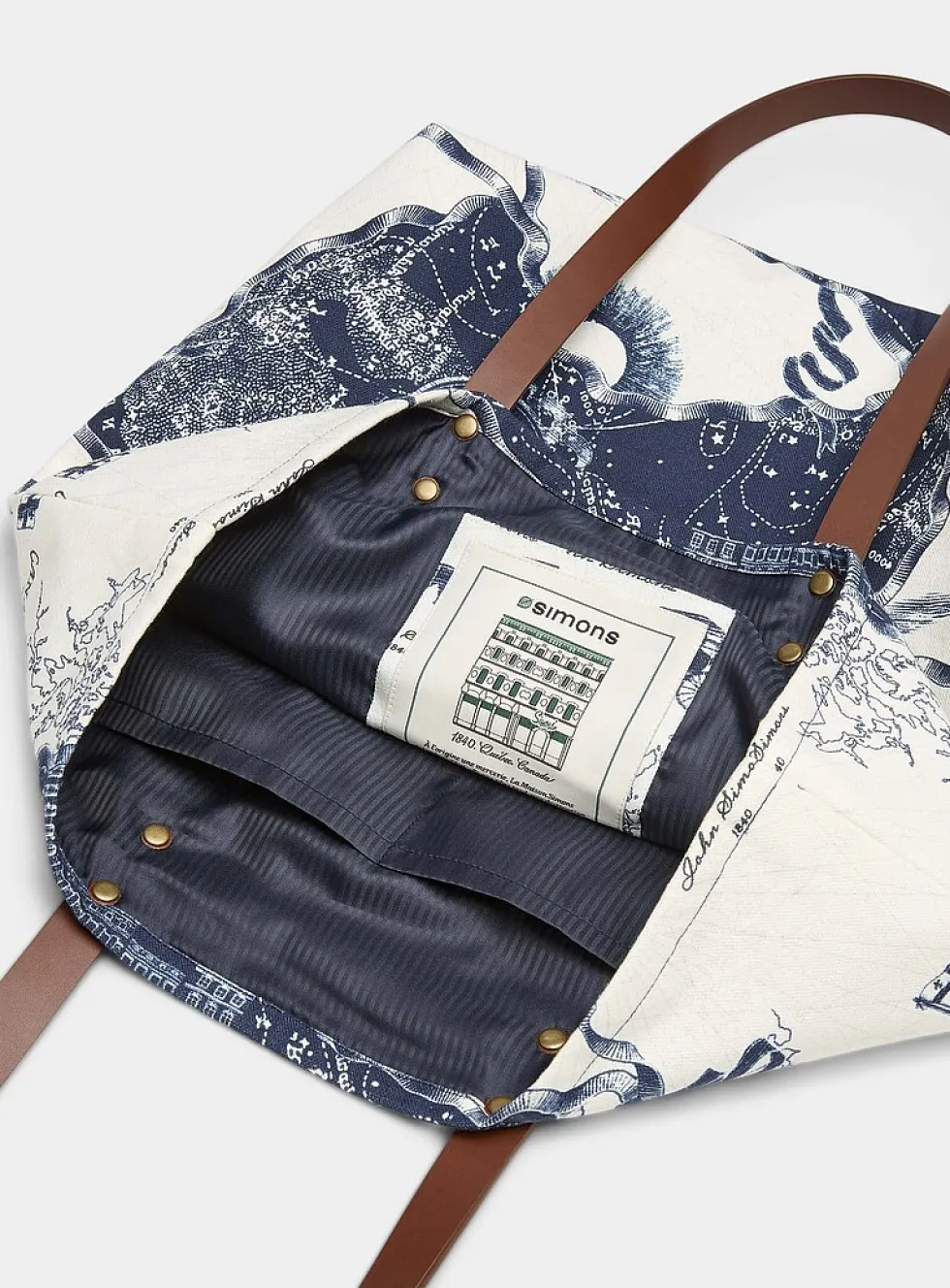 Organic cotton 1840 tote bag