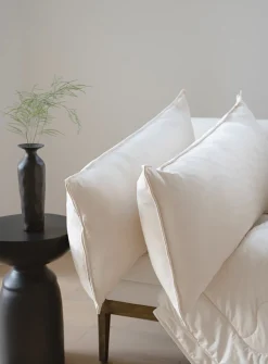 Organic cotton and latex pillow
