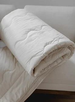 Organic cotton and wool duvet