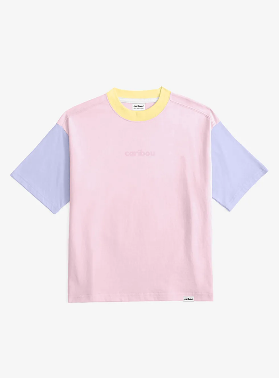 Organic cotton colour blocks T-shirt
