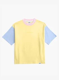 Organic cotton colour blocks T-shirt