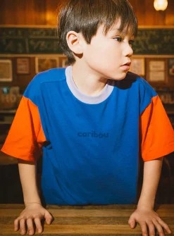 Organic cotton colour blocks T-shirt