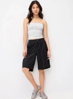 Organic cotton double-layer tube top
