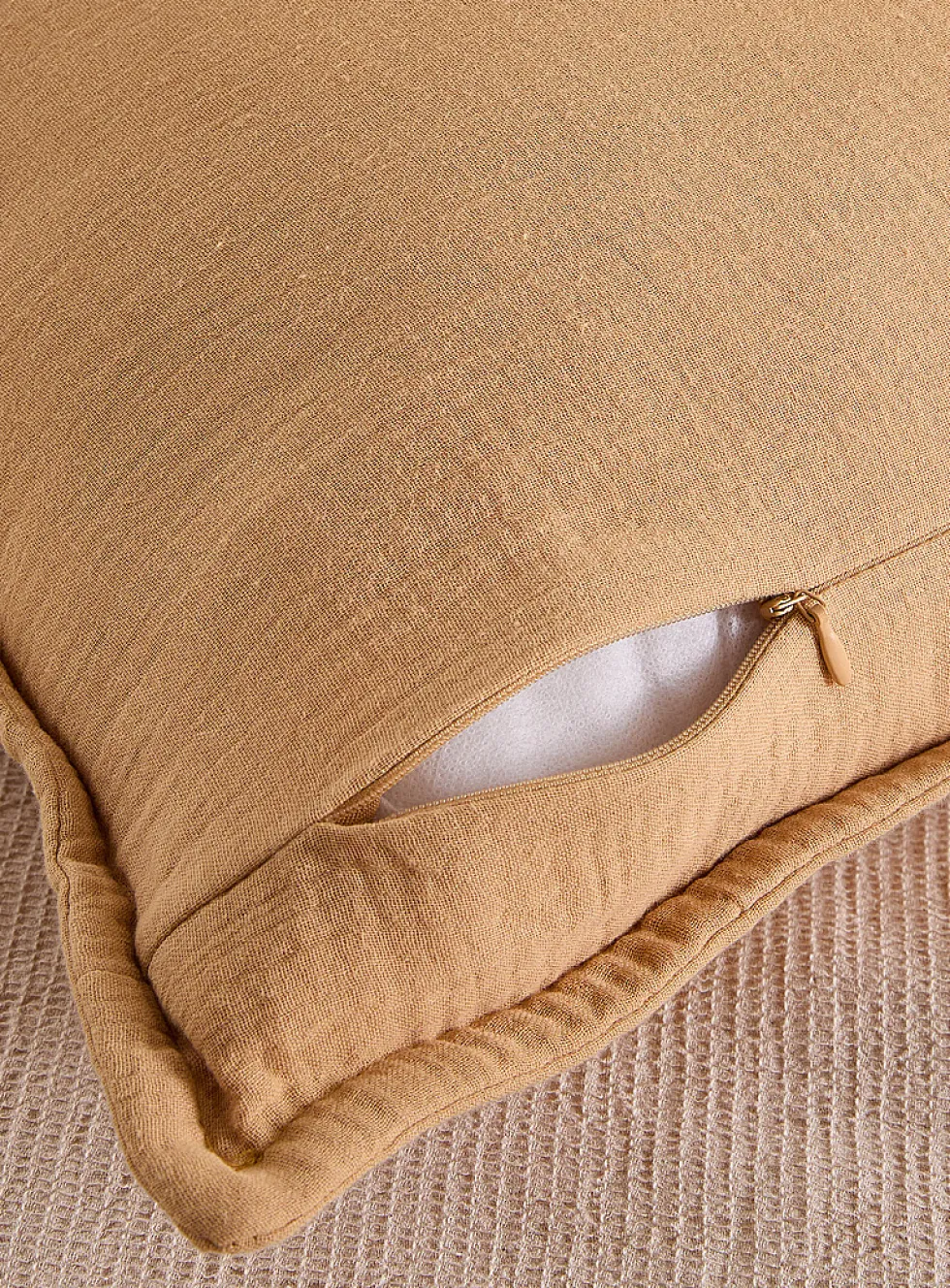 Organic cotton gauze removable-cover cushion