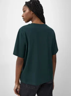 Organic cotton loose boxy-fit T-shirt
