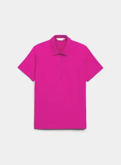 Organic cotton plain polo shirt