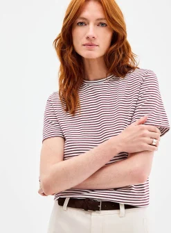 Organic cotton striped T-shirt
