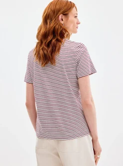 Organic cotton striped T-shirt