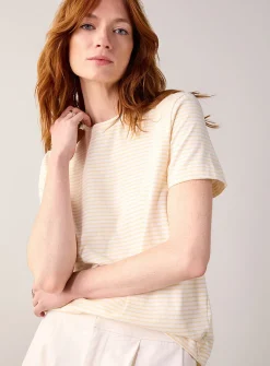 Organic cotton striped T-shirt