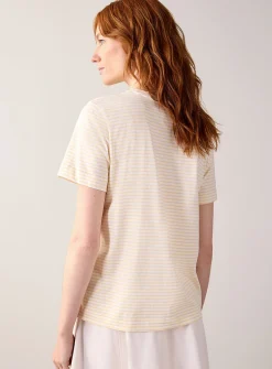 Organic cotton striped T-shirt