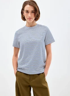 Organic cotton striped T-shirt