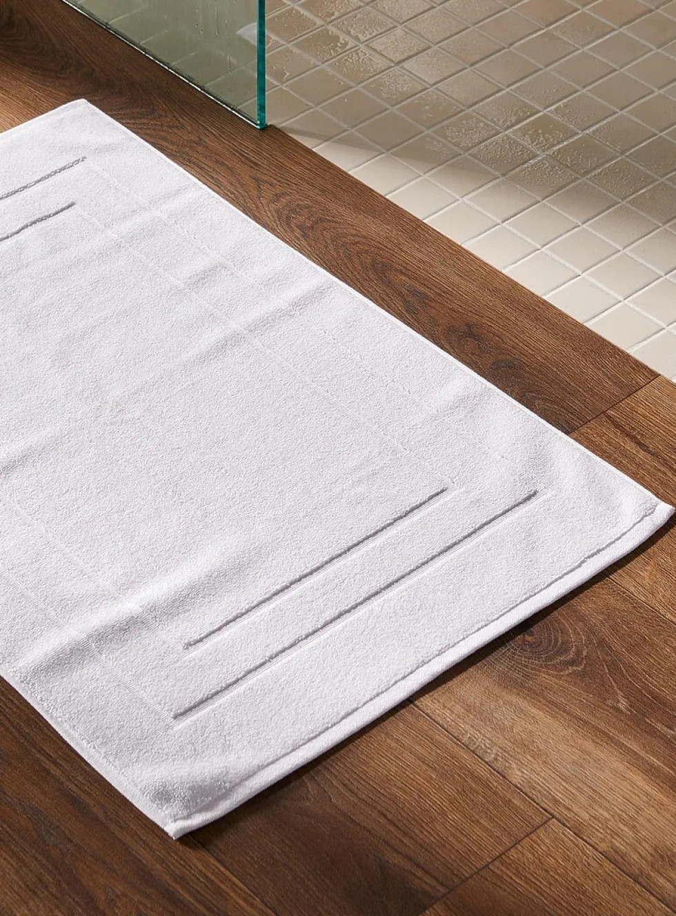 Organic Turkish cotton bath mat