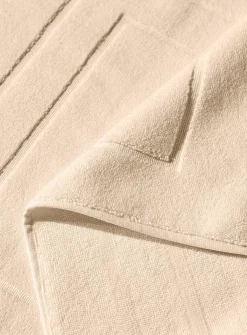 Organic Turkish cotton bath mat