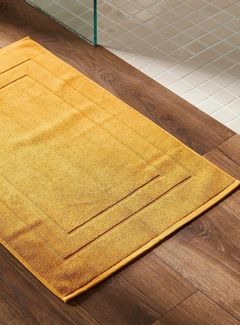 Organic Turkish cotton bath mat