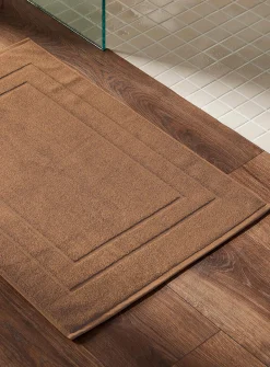 Organic Turkish cotton bath mat