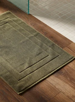 Organic Turkish cotton bath mat