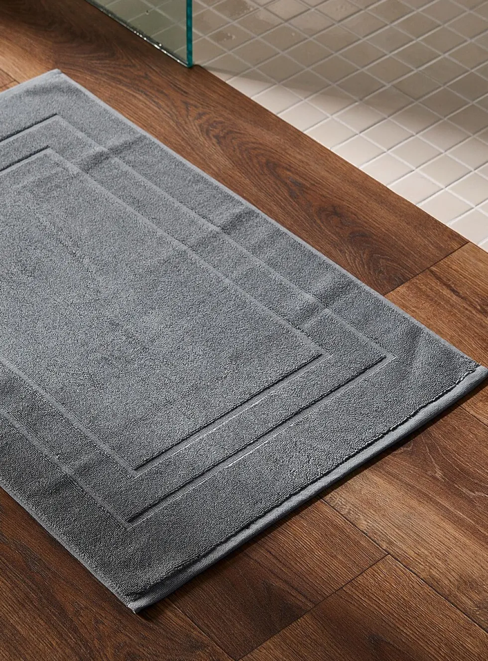 Organic Turkish cotton bath mat