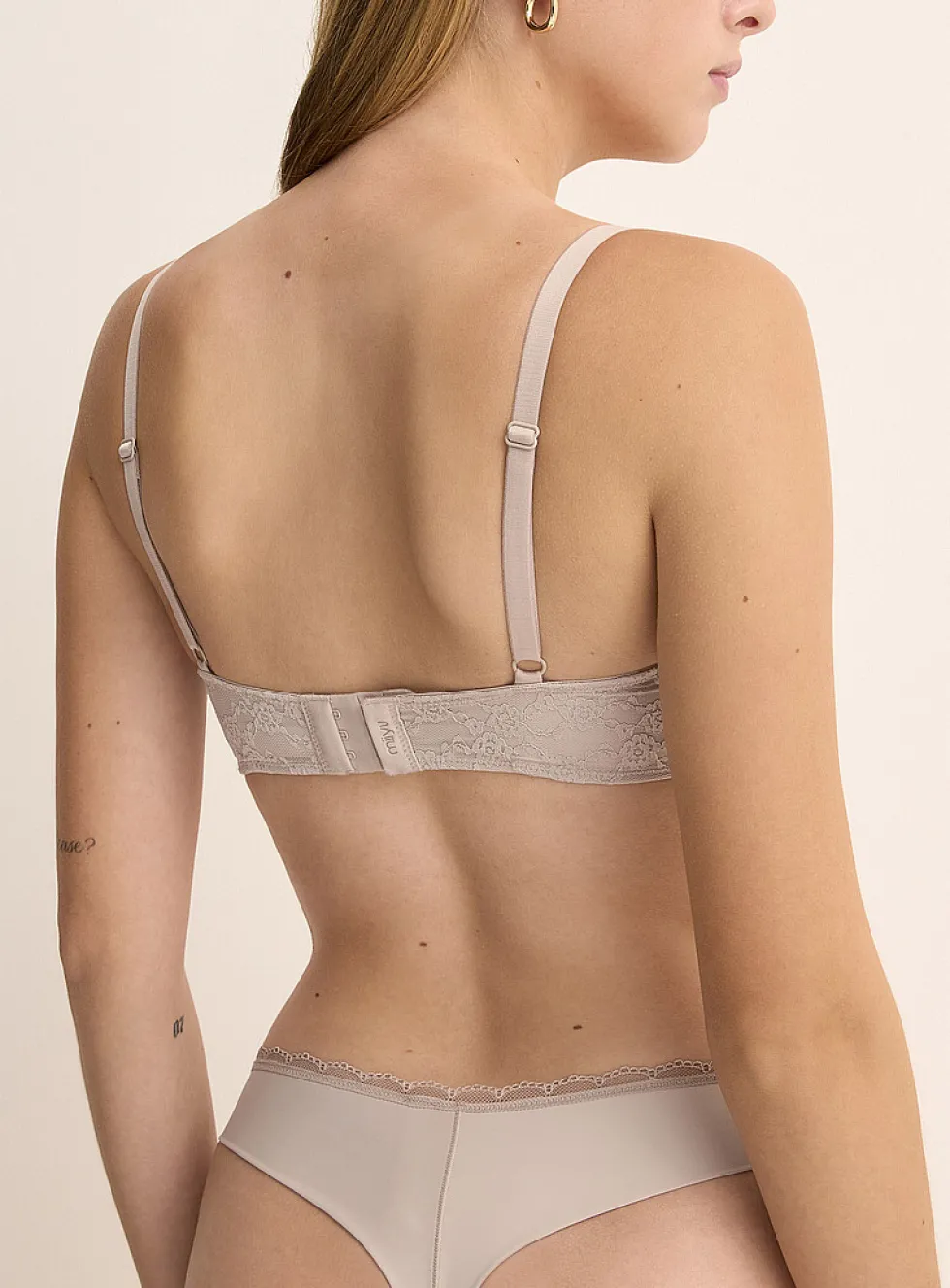 Orphée spacer plunge bra