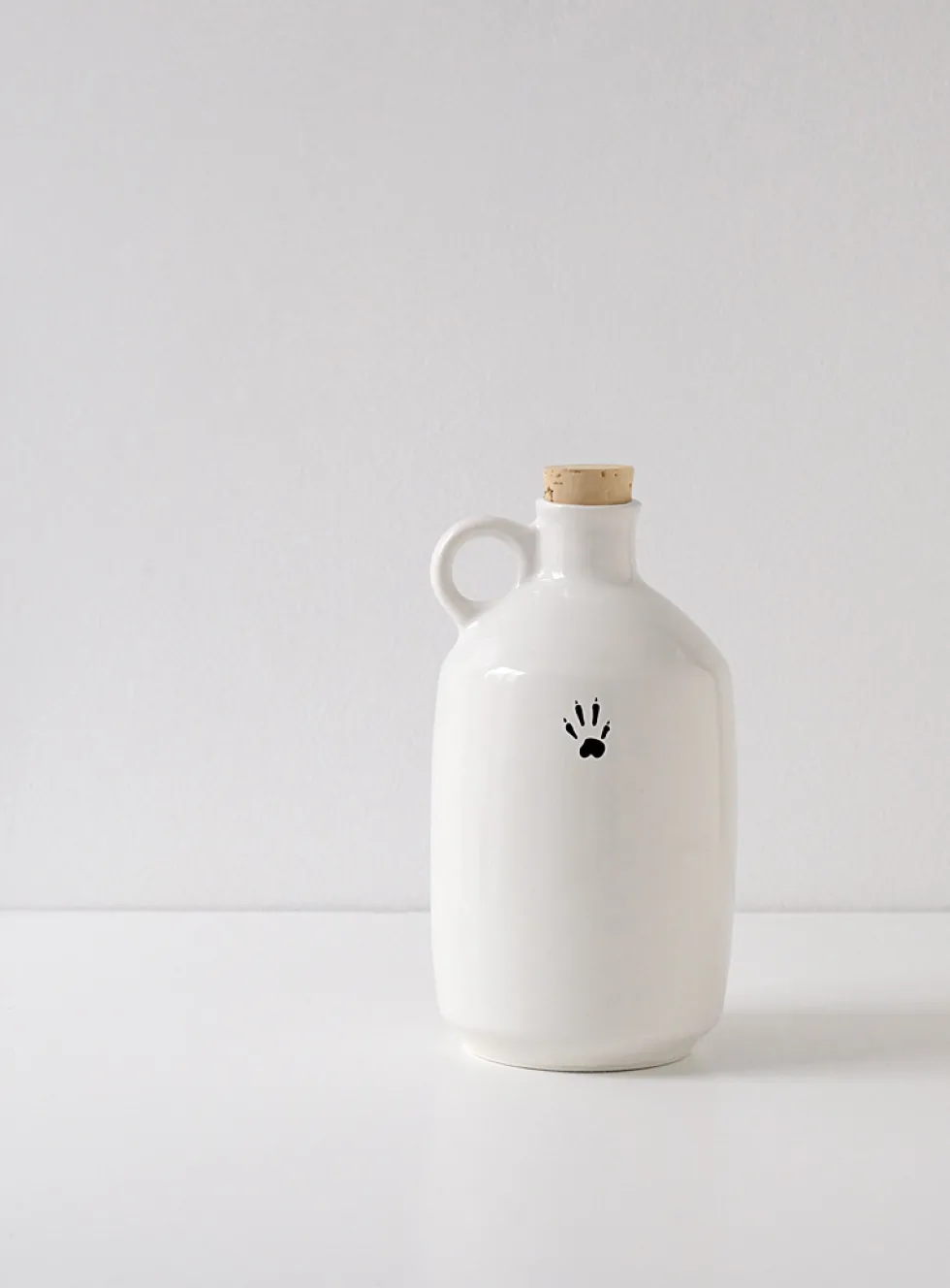 Our animals maple syrup jar