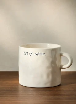 Out Of Office embossed mug