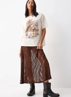 Oversize sunset tee