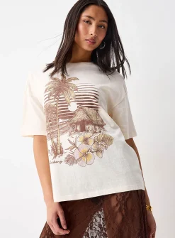 Oversize sunset tee