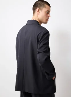 Oversized double-breasted jacket