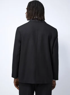 Oversized double-breasted jacket
