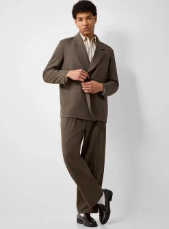 Oversized double-breasted jacket