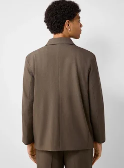 Oversized double-breasted jacket