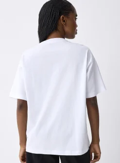 Oversized graphic-print T-shirt