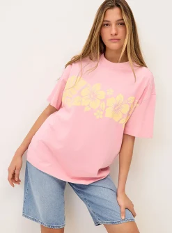 Oversized graphic-print T-shirt