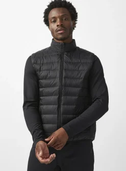 Packable puffer vest