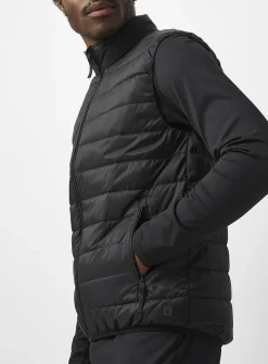 Packable puffer vest