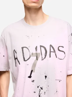 Paint splotches hand-drawn logo T-shirt