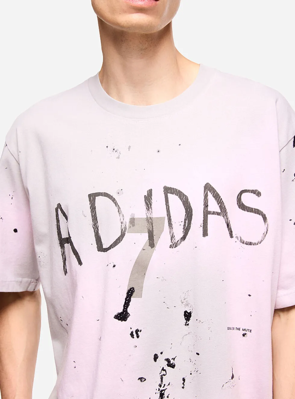 Paint splotches hand-drawn logo T-shirt