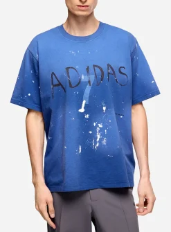Paint splotches hand-drawn logo T-shirt