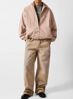 Paint splotches rugged twill pant