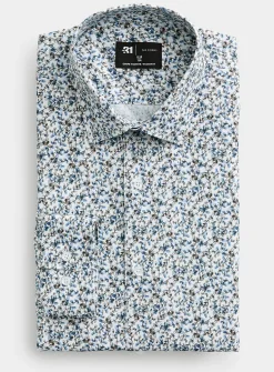 Painterly foliage shirt