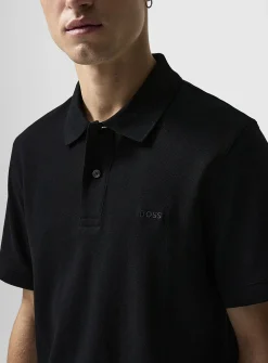 Pallas tone-on-tone logo polo shirt