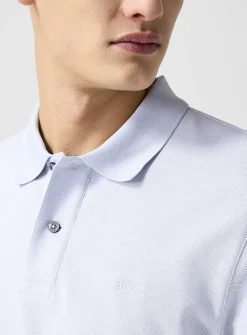 Pallas tone-on-tone logo polo shirt