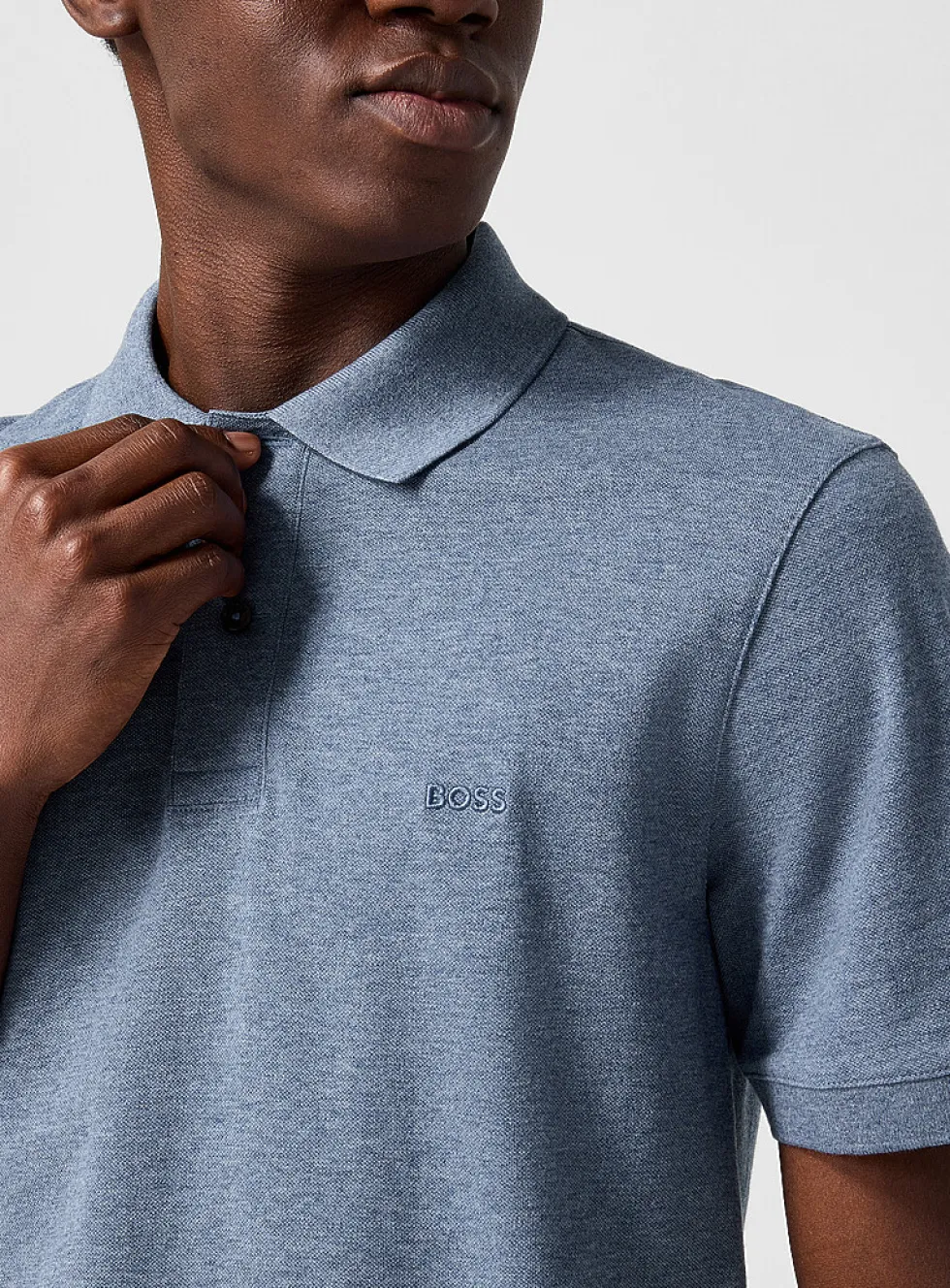 Pallas tone-on-tone logo polo shirt