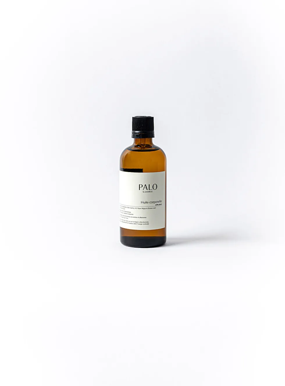 Palo santo and black pepper body oil