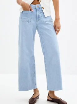 Paloma raw-hem jean