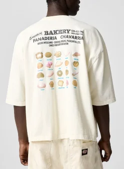 Panaderia Chavarria print boxy T-shirt